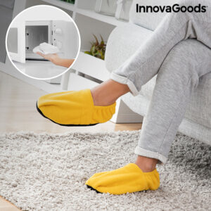 Chaussons Chauffants Micro-ondes InnovaGoods Moutarde